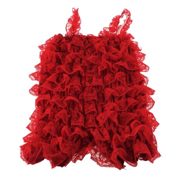 One Piece Lace Romper - Picture 4 of 6